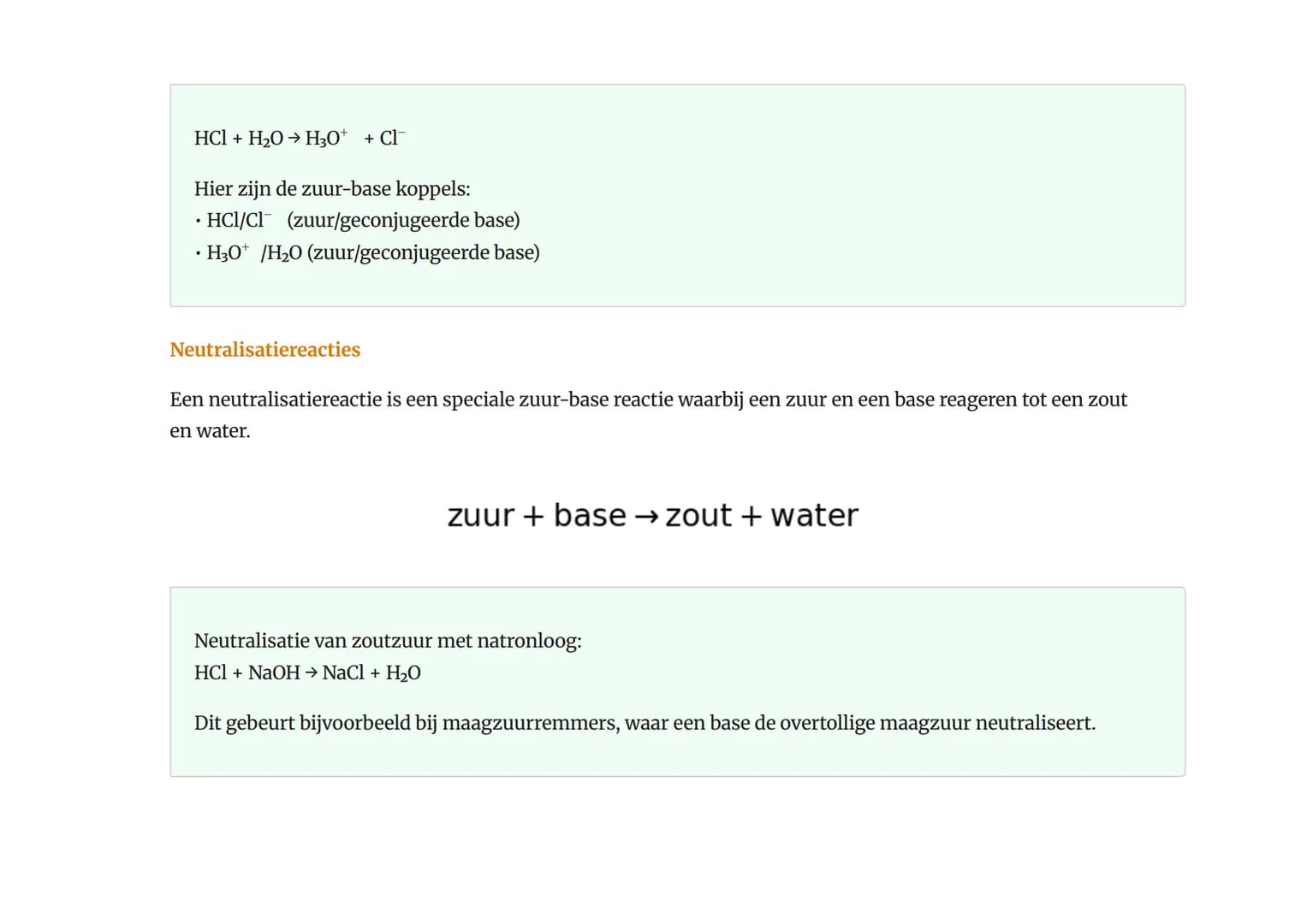 Chemische reacties en reactiemechanismen:
verbranding, zuur-base, redox
Overzicht van de drie belangrijkste reactietypen in de scheikunde
Sc