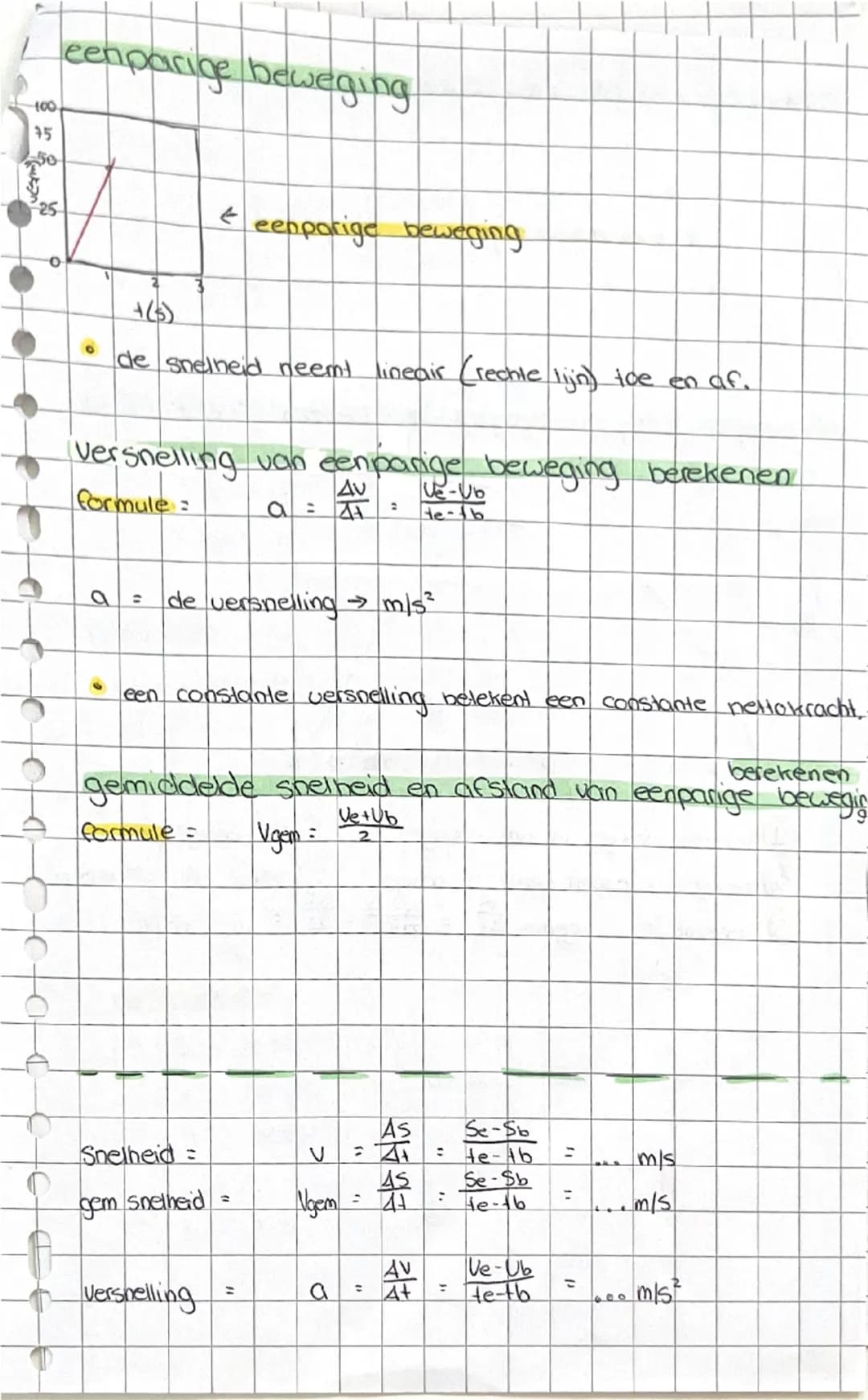 # Natuurkunde
## nettokracht
nettokracht zorgt voor verandering in de snelheid

F_{tegen}

<img src="image.png">

F_{voorwaarts}

F = kracht