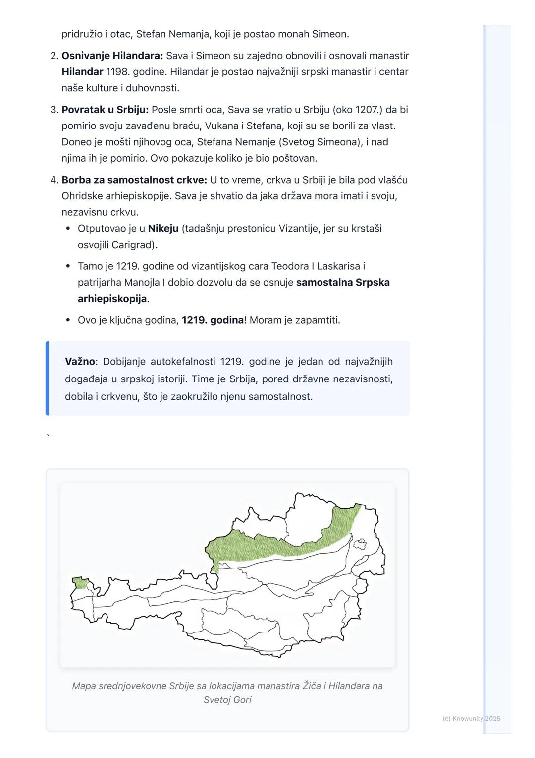# Sveti Sava i Srpska
pravoslavna crkva

Uvod: Ko je bio Sveti Sava?

Sveti Sava je jedna od najvažnijih ličnosti u našoj istoriji. Rođen je