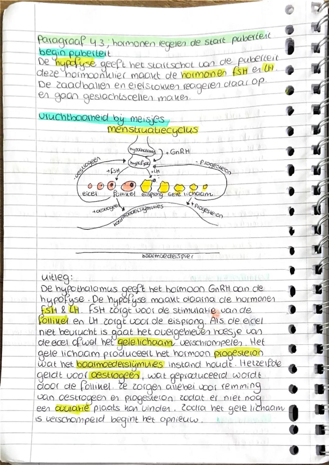 # biologie hoofdstuk 4 ~ voortplanting
# paragraaf 4.1: van eicel tot baby

## bevruchting
1x per maand komt er een eicel vrij: de **eispron