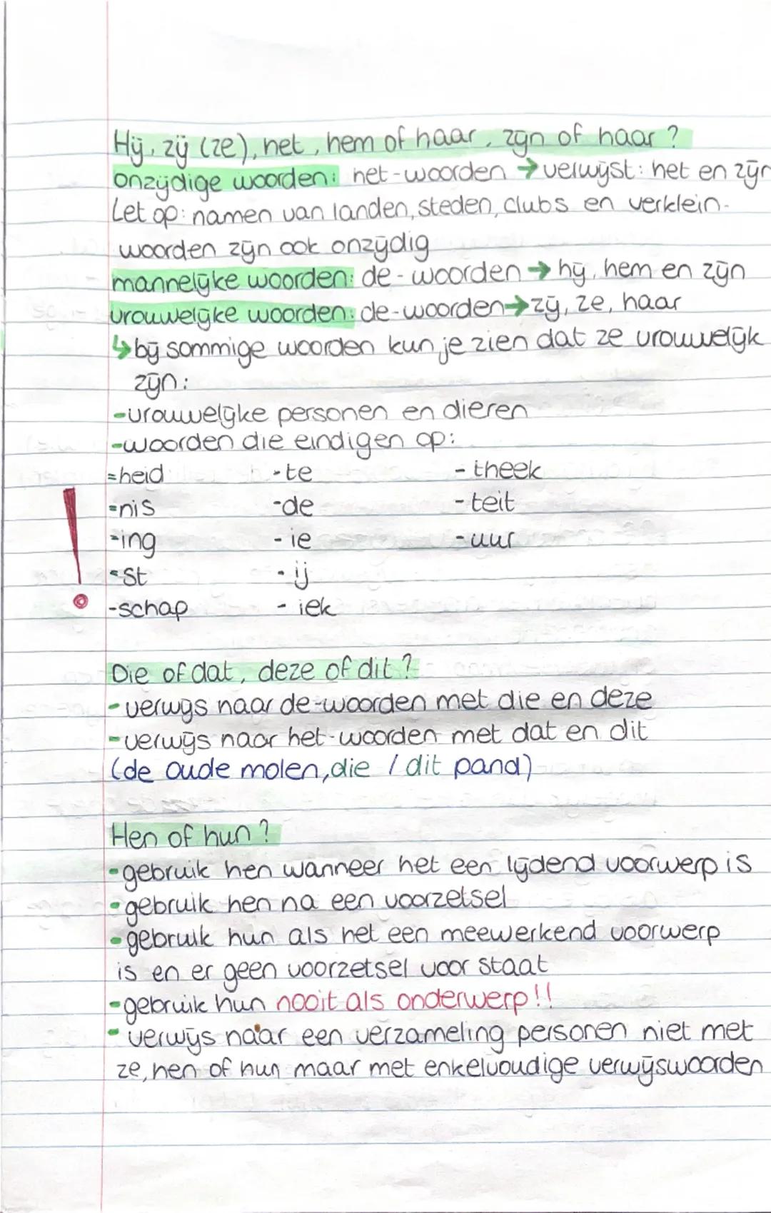 FORMULEREN
Paragraaf 1: DUBBELOP
1.1 onjuiste herhaling
→als een vast voorzetsel ten onrechte twee keer
wordt gebruikt
Je klasgenoten gaan z