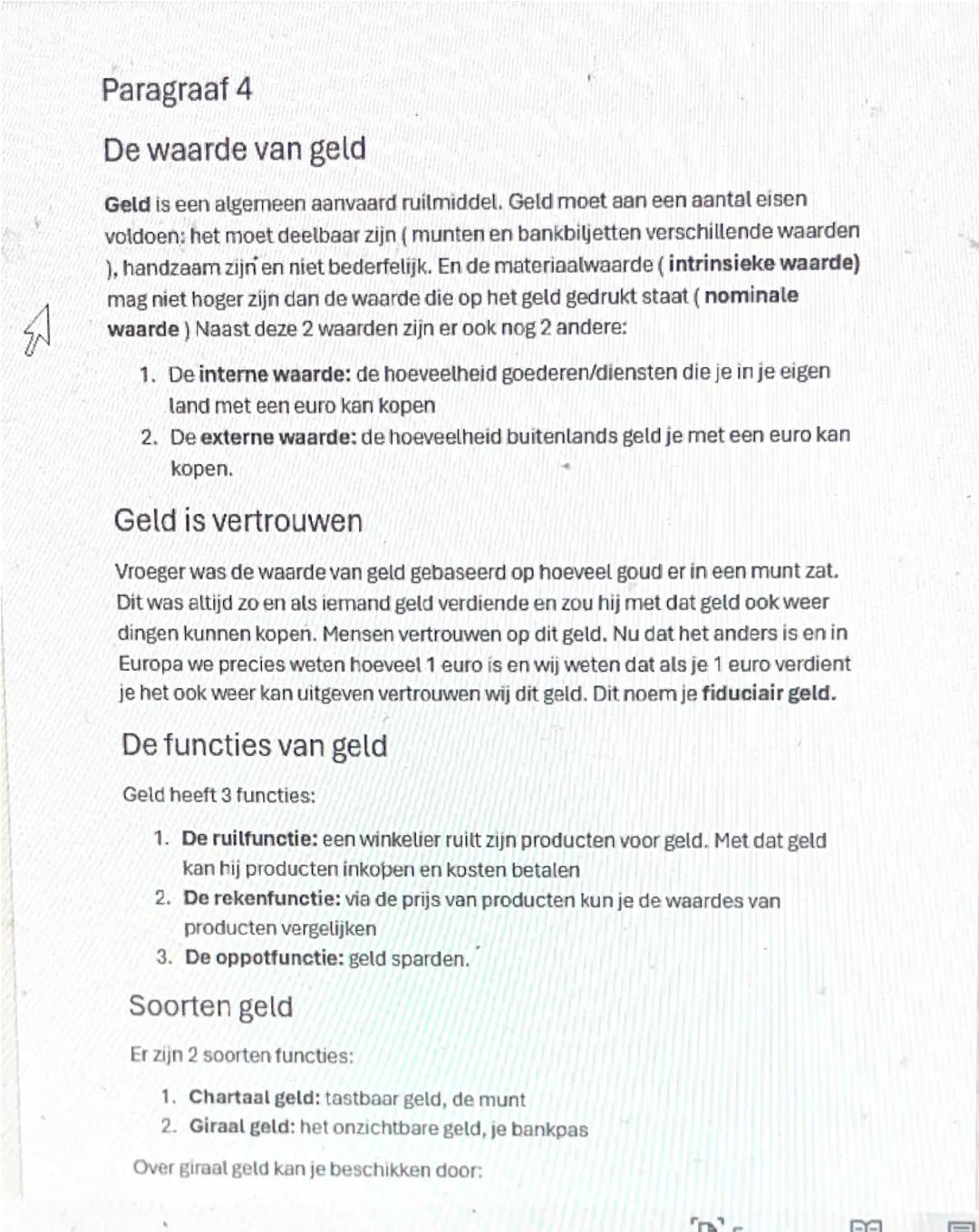 # PARAGRAAAF 1 Productiefactoren

Productiefactoren zijn de middelen die een persoon nodig heeft om een dienst te
kunnen produceren. Er zijn