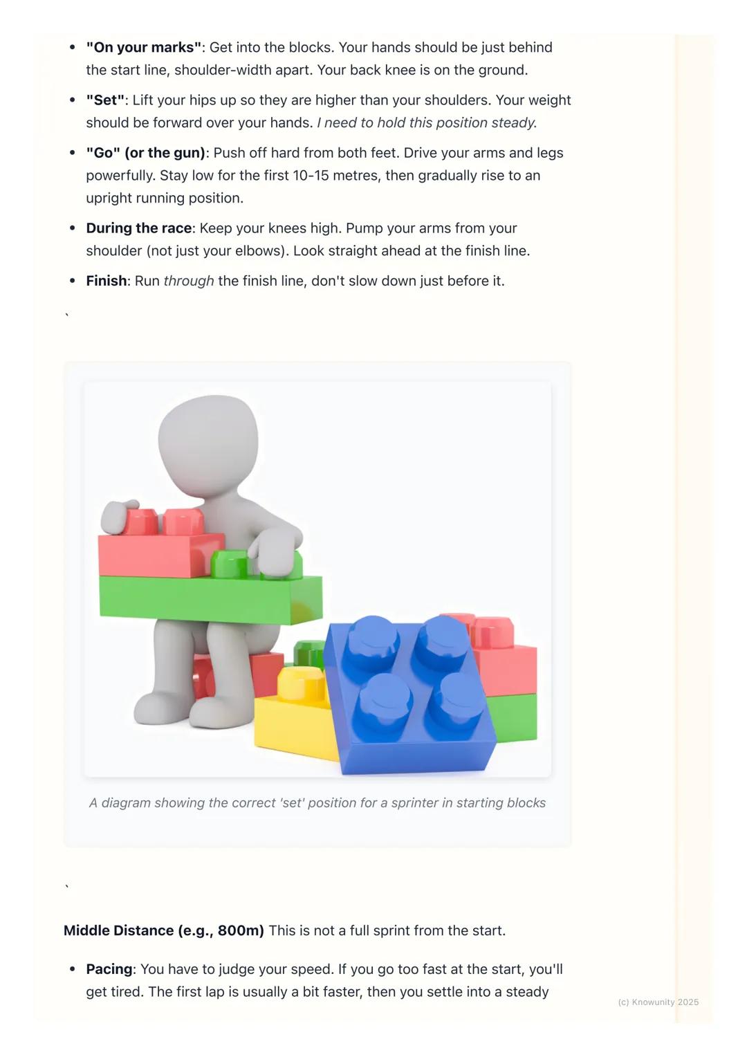 # Athletics (Track and Field)

Introduction to athletics

Athletics is also called 'Track and Field'. It's one of the oldest types of sports