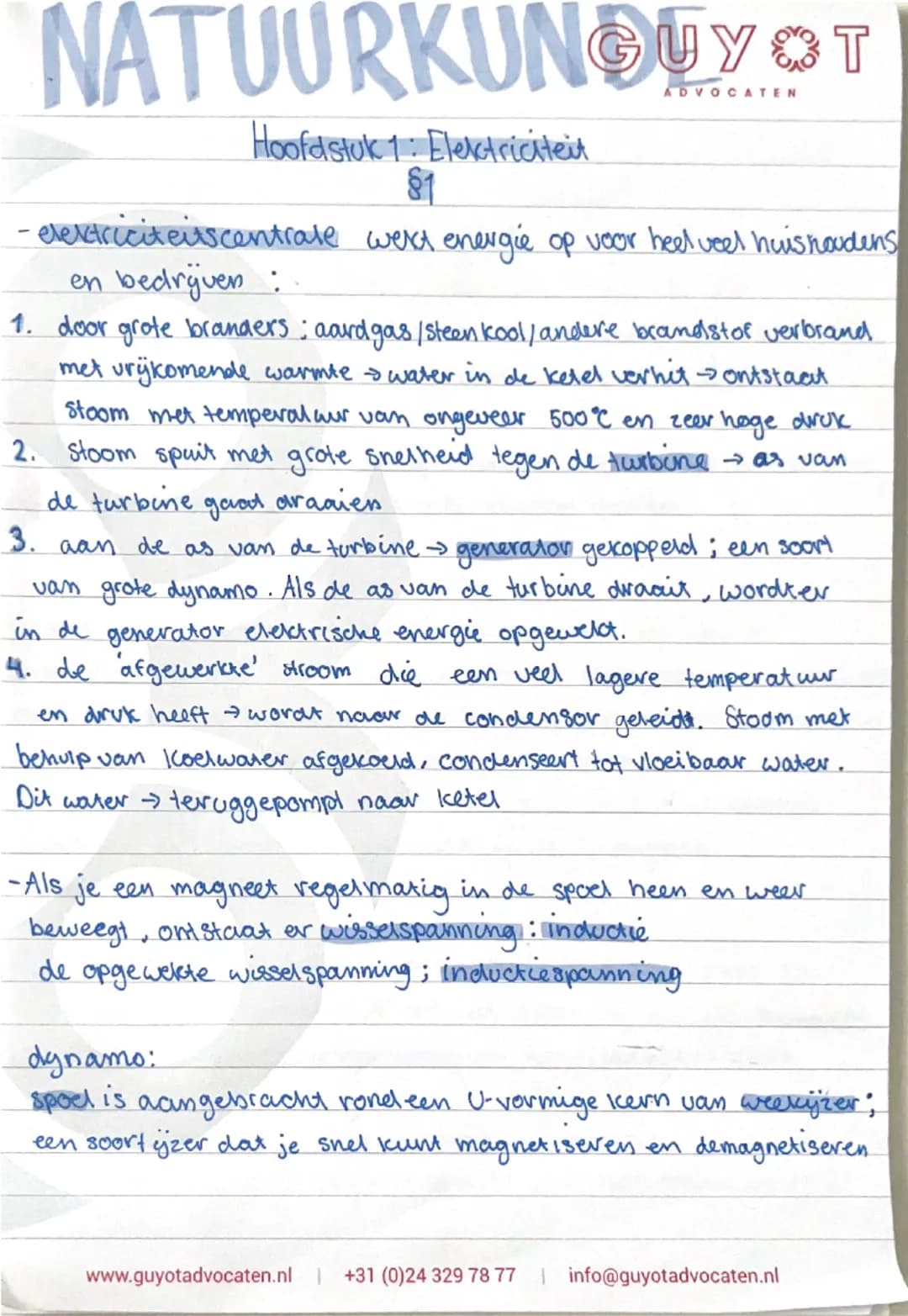 Samenvatting NOVA H1 paragraaf 1+2+3