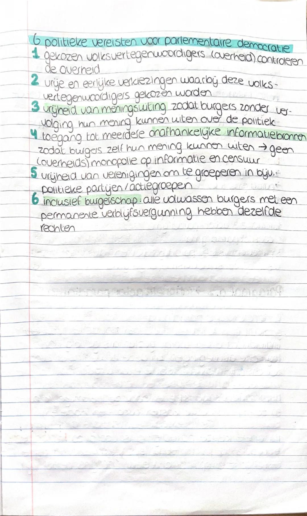 HOOFDSTUK 5
Paragraaf 5.1: staatsvorming
KERNCONCEPT:
Staatsvorming = de institutionalisering van politieke
macht tot een staat
→macht: verm