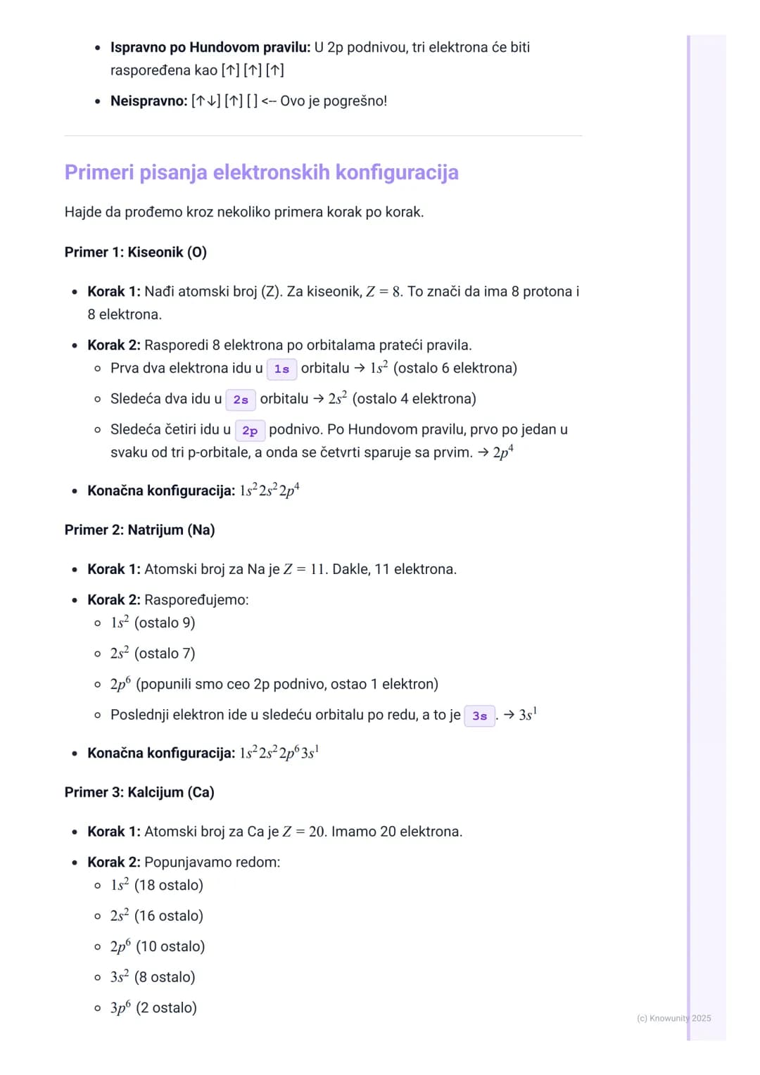 # Elektronska konfiguracija

Šta je elektronska konfiguracija?

Elektronska konfiguracija je u suštini "adresa" svakog elektrona u atomu. On