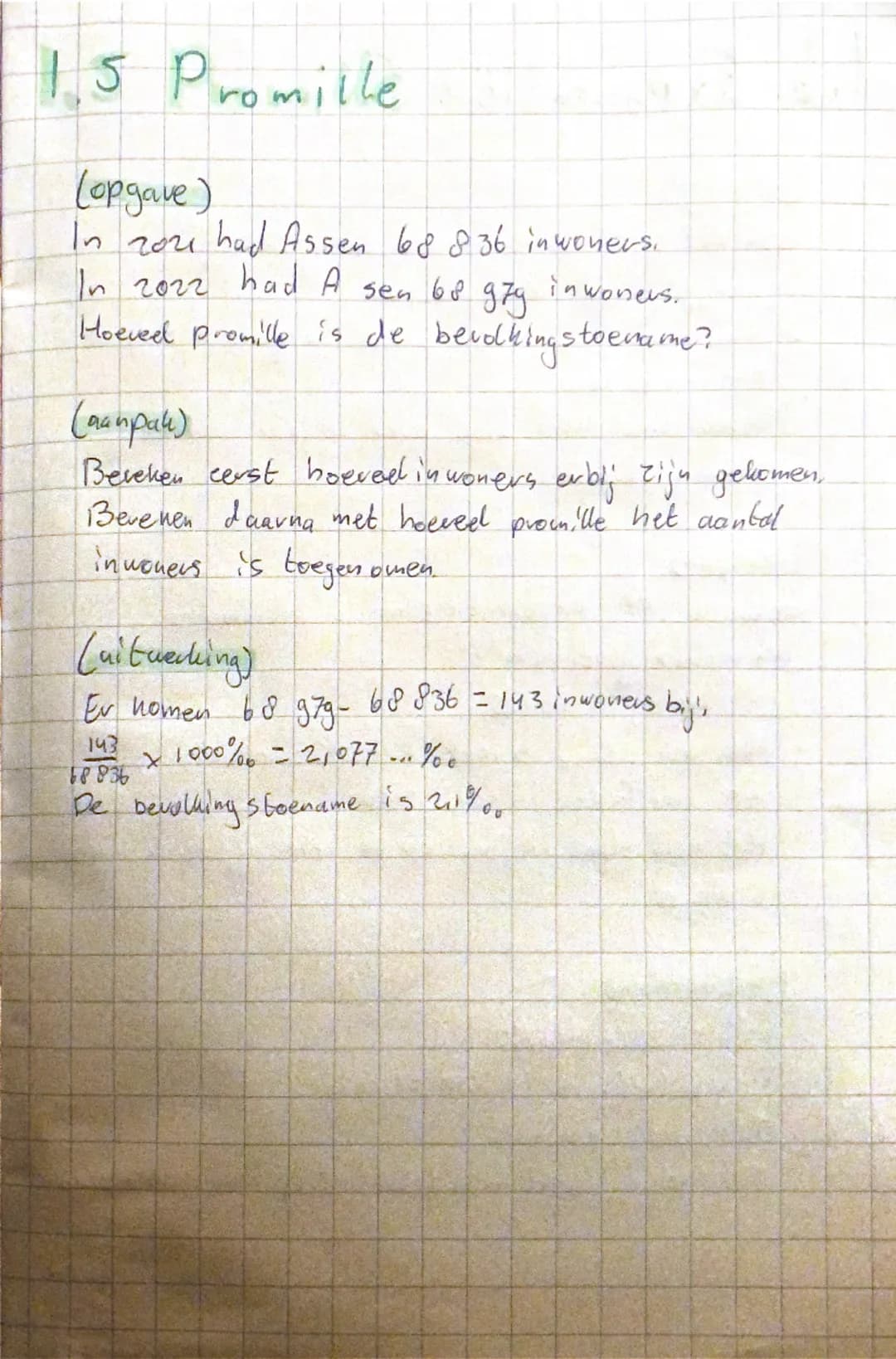 Wiskunde procenten 