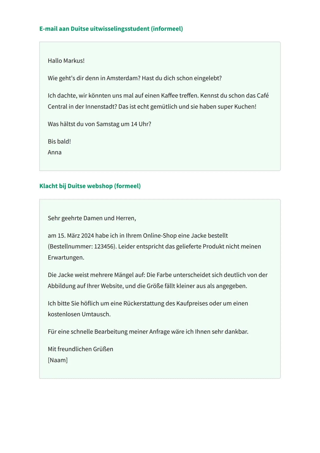 Schrijfvaardigheid Duits: formele en
informele teksten
Leren schrijven van formele en informele Duitse teksten
Duits Taal en Literatuur. Gra