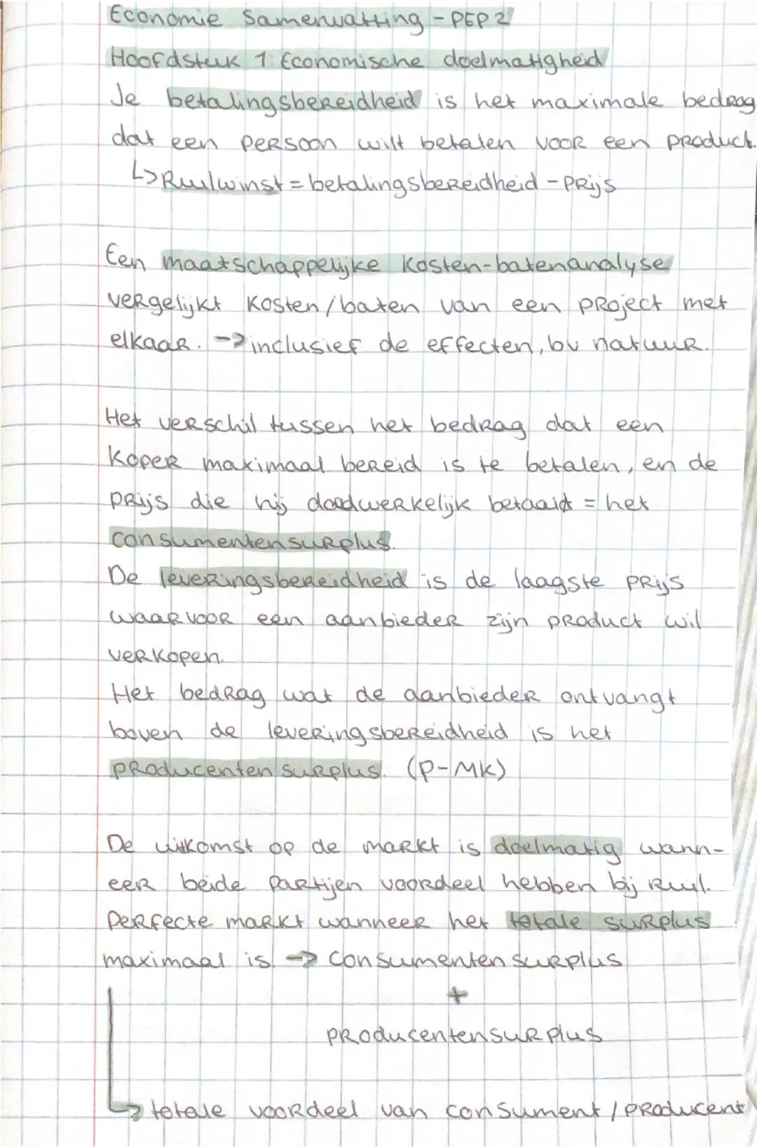 Economie economische doelmatigheid