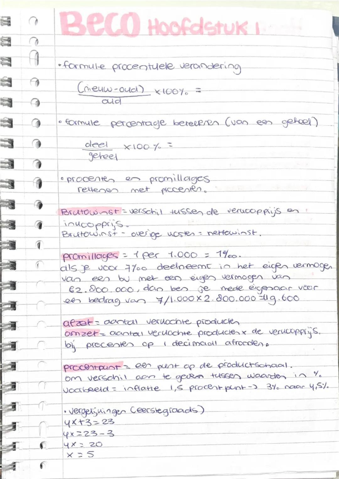 Bedrijfseconomie samenvatting