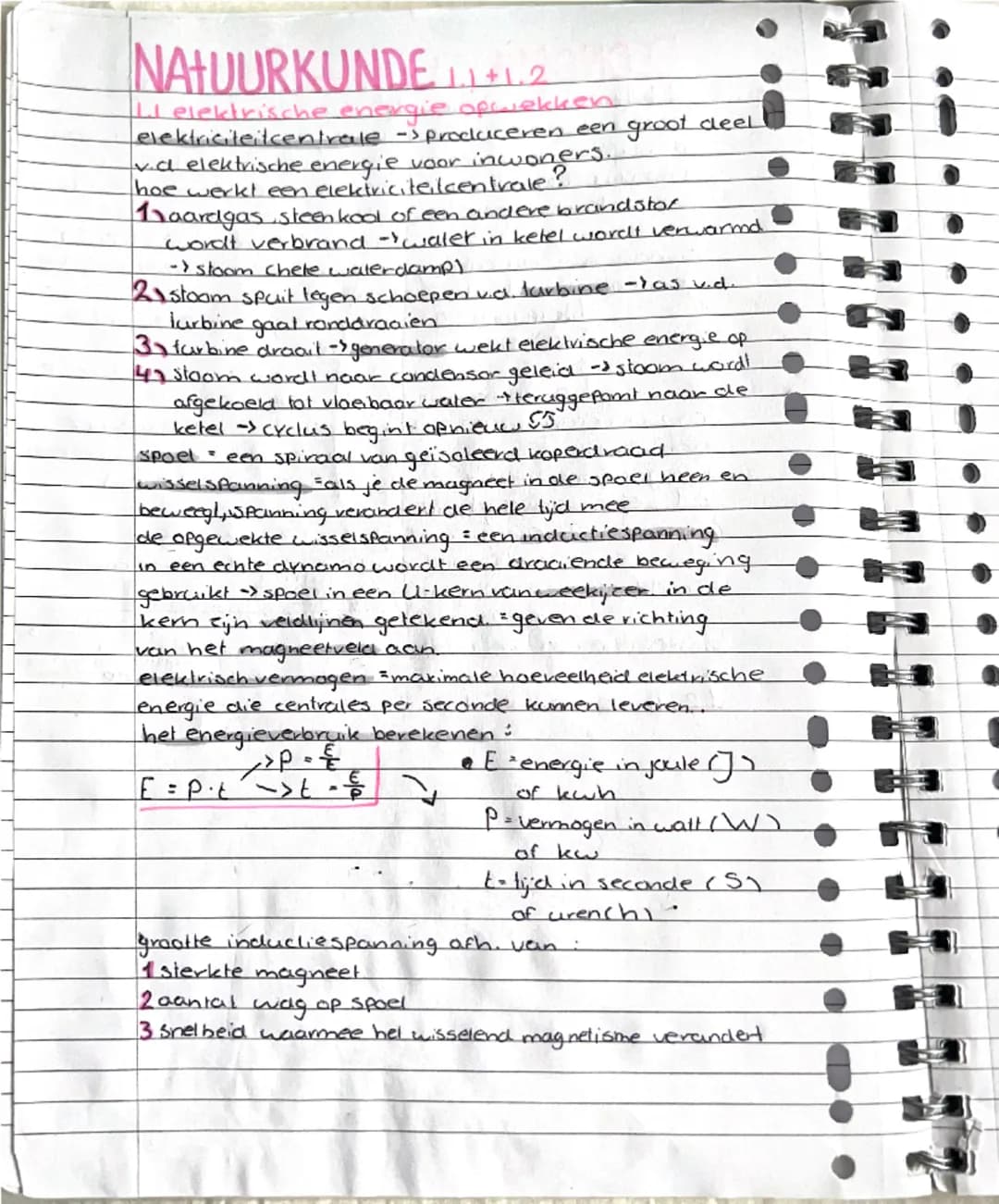 Natuurkunde vwo 3 hoofdstuk 1.1 