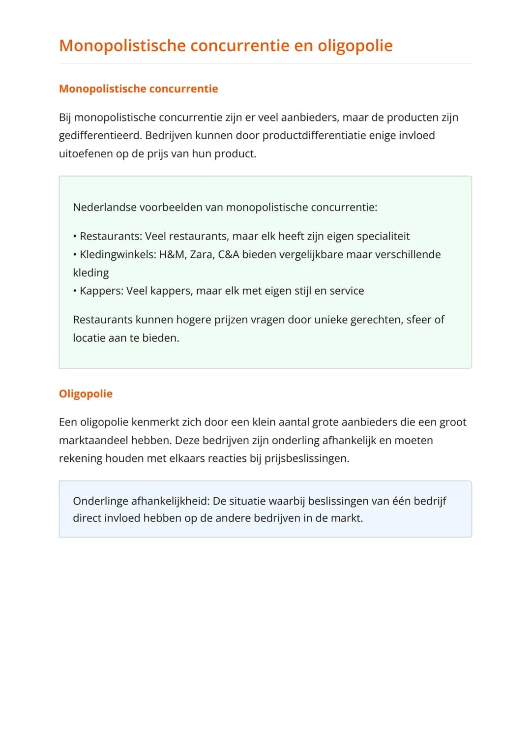 Marktvormen en prijsbepaling in
de Nederlandse economie
Leer de verschillende marktvormen en hoe prijzen worden bepaald
Economie • Grade 10 