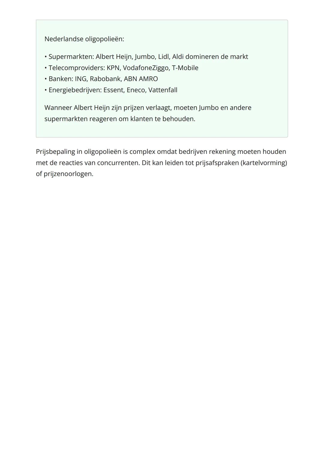 Marktvormen en prijsbepaling in
de Nederlandse economie
Leer de verschillende marktvormen en hoe prijzen worden bepaald
Economie • Grade 10 