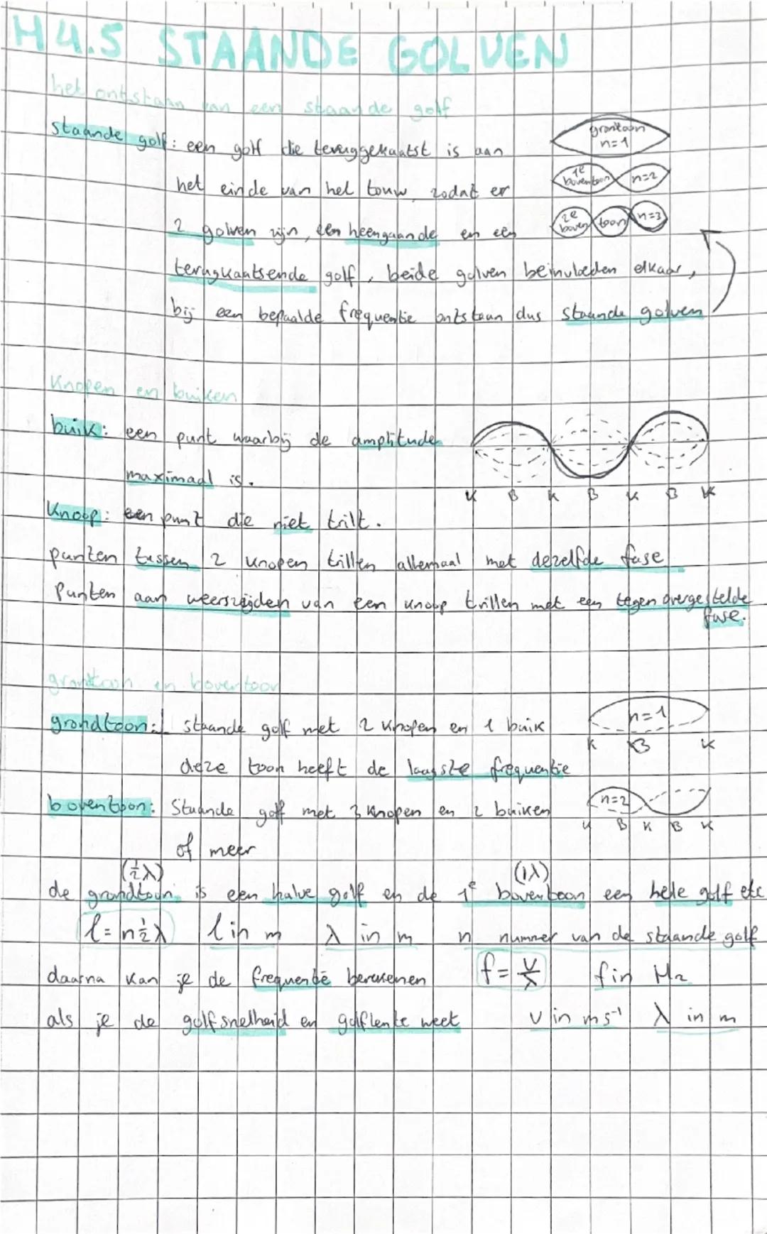 # HUI TRILLINGEN

trilling: als een voorwerp perodek heen en weer beweegt rond de evenwichtstu

uitwijking: de afstand van het punt tot de e