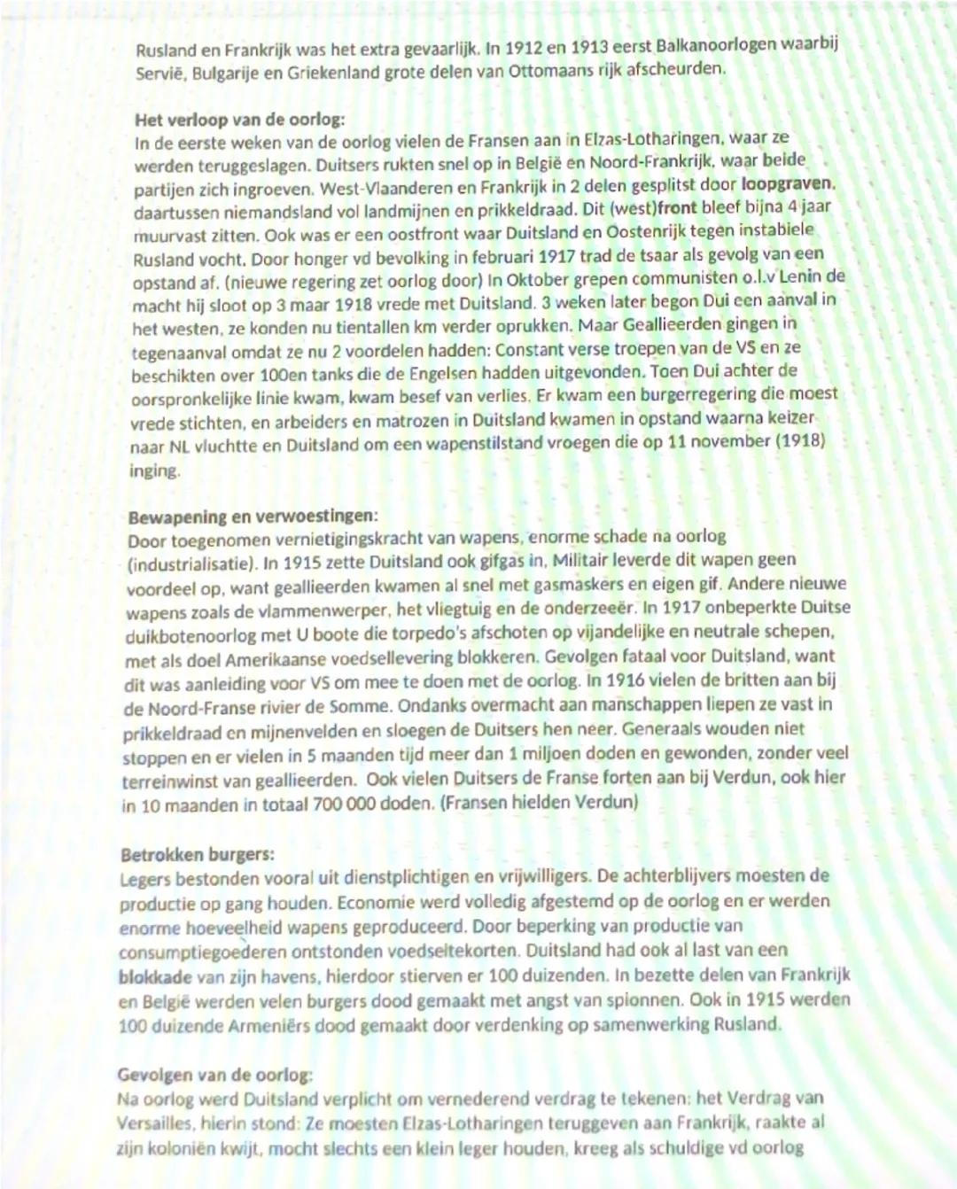 Paragraaf 1:
De oorlog breekt uit:
De aanleiding van de eerste wereldoorlog was de moord op de Oostenrijkse kroonprins
Fras Ferdinand (28 ju
