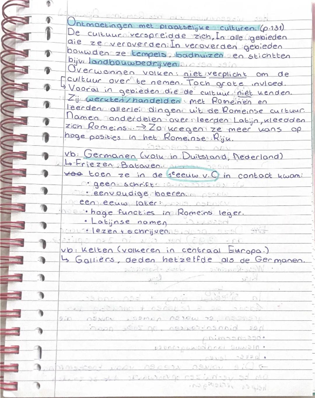 4 DE GRIEKS-ROMEINSE CULTUUR
# hoofdstuk 3, paragraaf 5

1d.2 Romeinse cultuur (p.130)
Romeinen waren onder indruk van Griekse
culturen. Rom