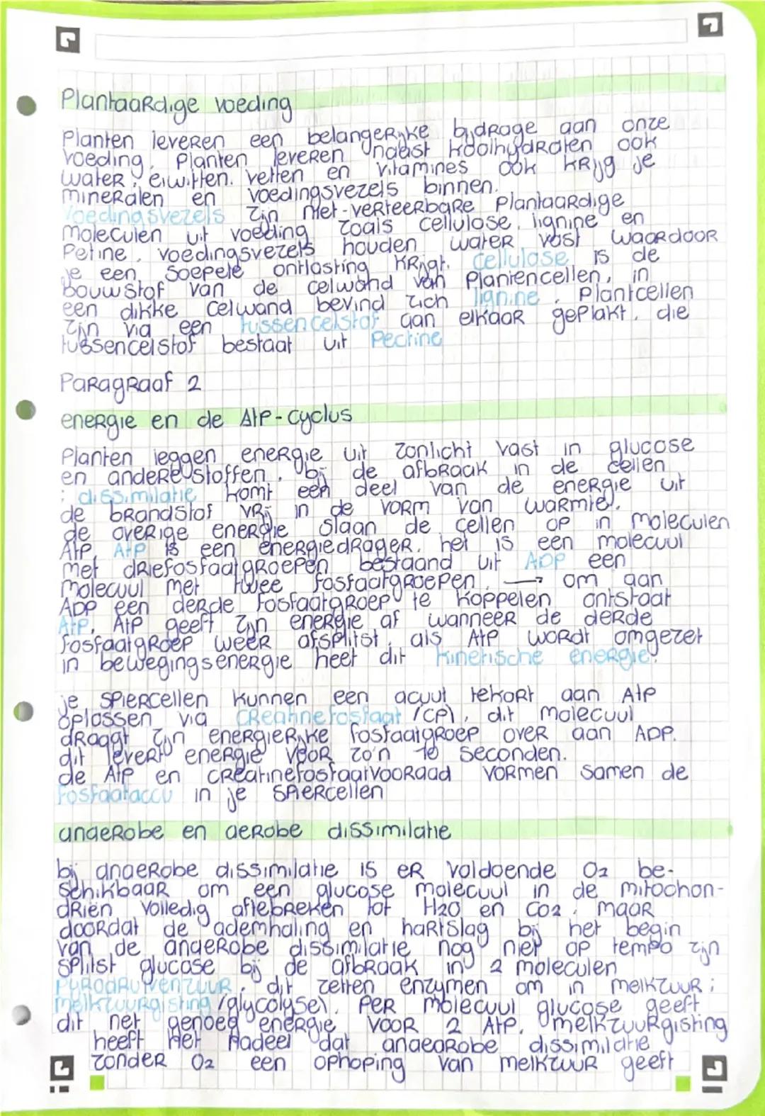 hoofdstuk 5 energie opslaan en gebruiken
Paragraaf 1 en Paragraaf 1 van hoofdstuk 6
groepen Voedingsstoffen

Voor je metabolisme (Stofwissel