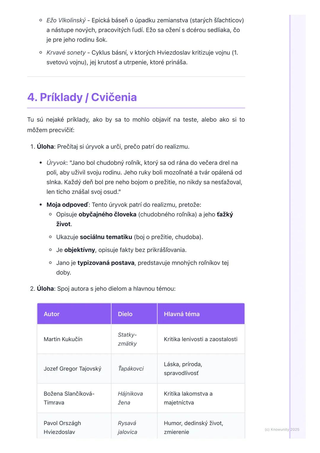 # Slovenský realizmus a jeho
predstavitelia

1.  Úvod do slovenského realizmu

Slovenský realizmus je dôležité obdobie v našej literatúre, k