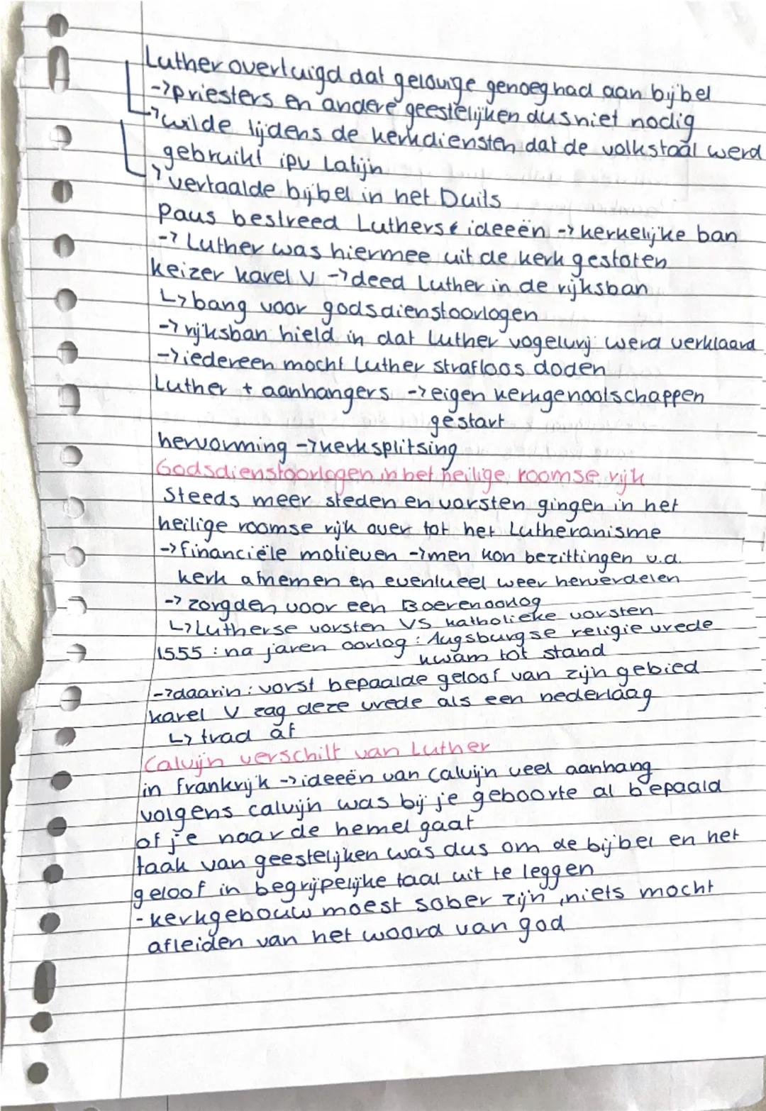 ## GS tijd van ontdekkers en hervormers (1500 - 1600)

### 5.1 Renaissance en humanisme

**Renaissance**
- noorden Italië → internationale h