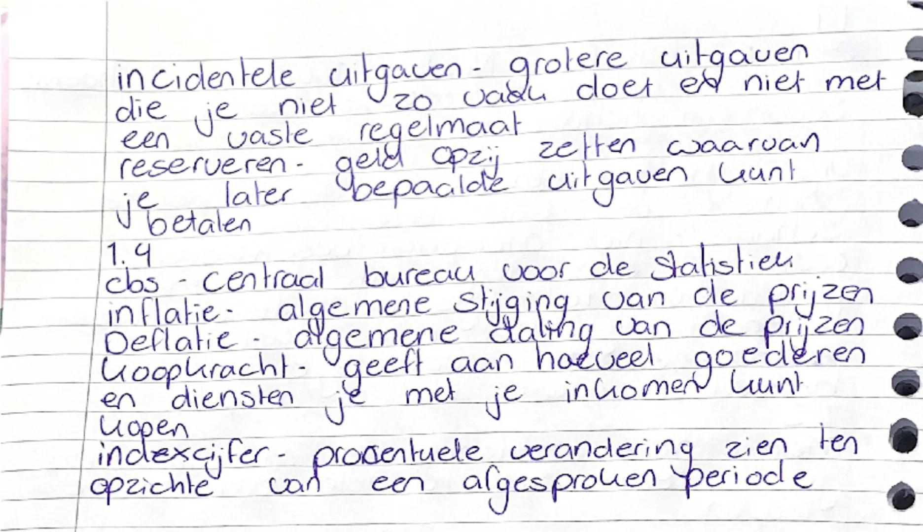 1.1
primaire behoeften - Nooclzakelijke levensbehoelln,
basisdehoeffer
Secundaire behoeften. overige behoeften.

Unijeen goederen - enkele g