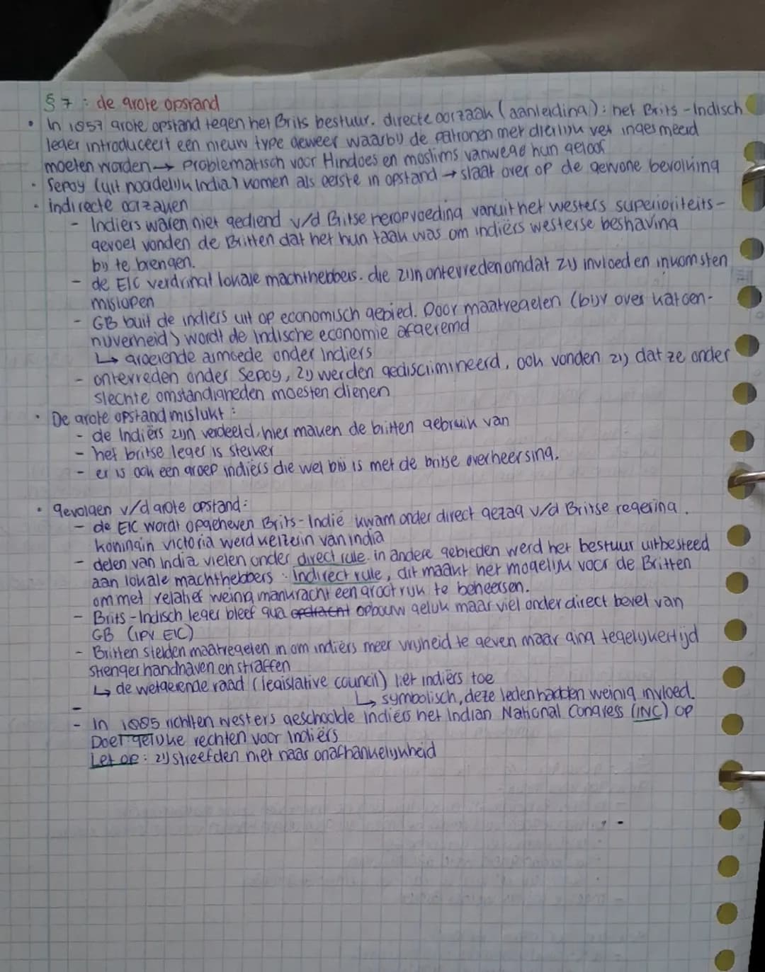geschiedenis Britse rijk havo 5