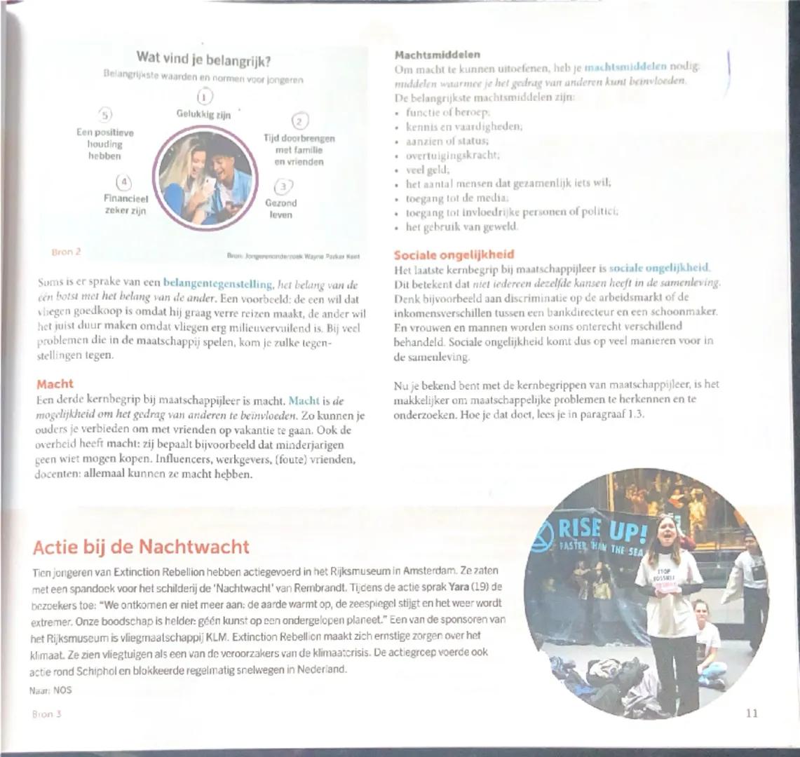 # 1.1

# De maatschappij

"HET IS BELANGRIJK
OM JE STEM TE LATEN HOREN"

Welkom, bij je allereerste les maatschappijleer. Maatschappijleer
g