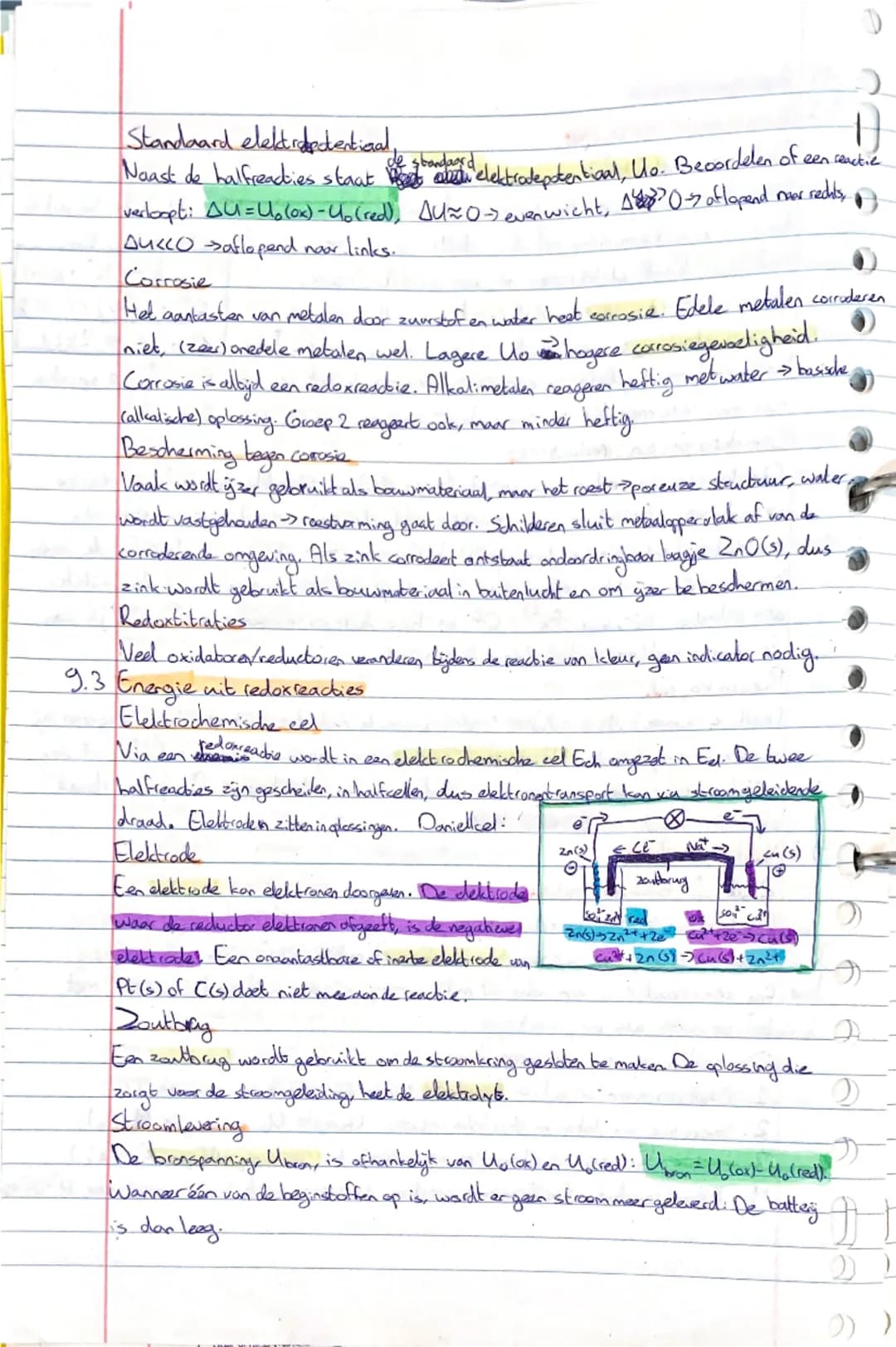 # 9 Redoxchemie

## 9.1 Elektronenoverdracht
Elektronenoverdracht
Een deeltje is stabieler wanneer het aan de oktetregel voldoet. Dit is te 