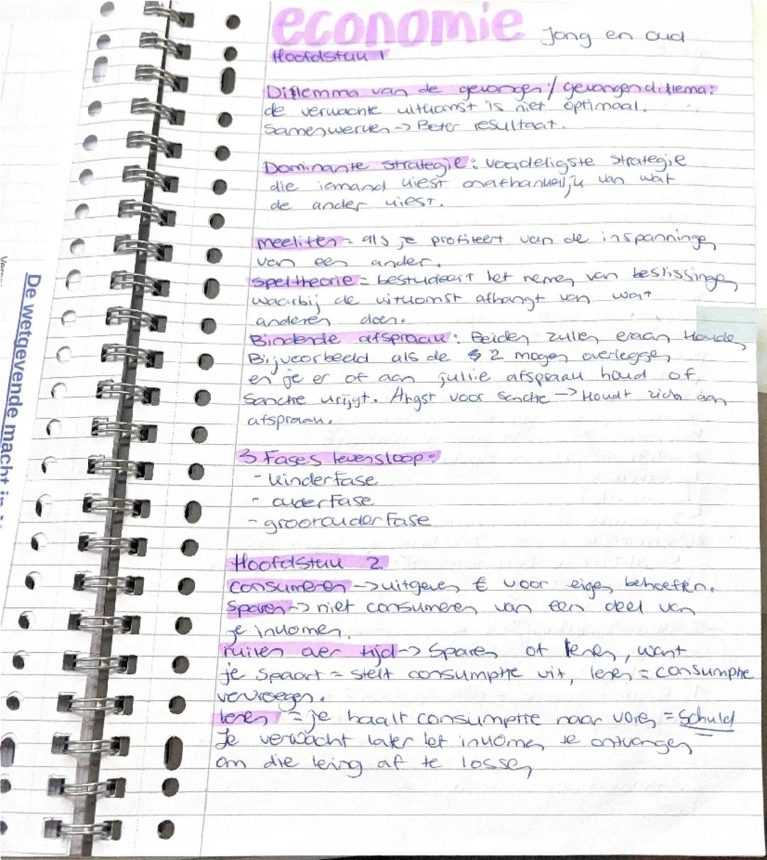 economie samenvatting 