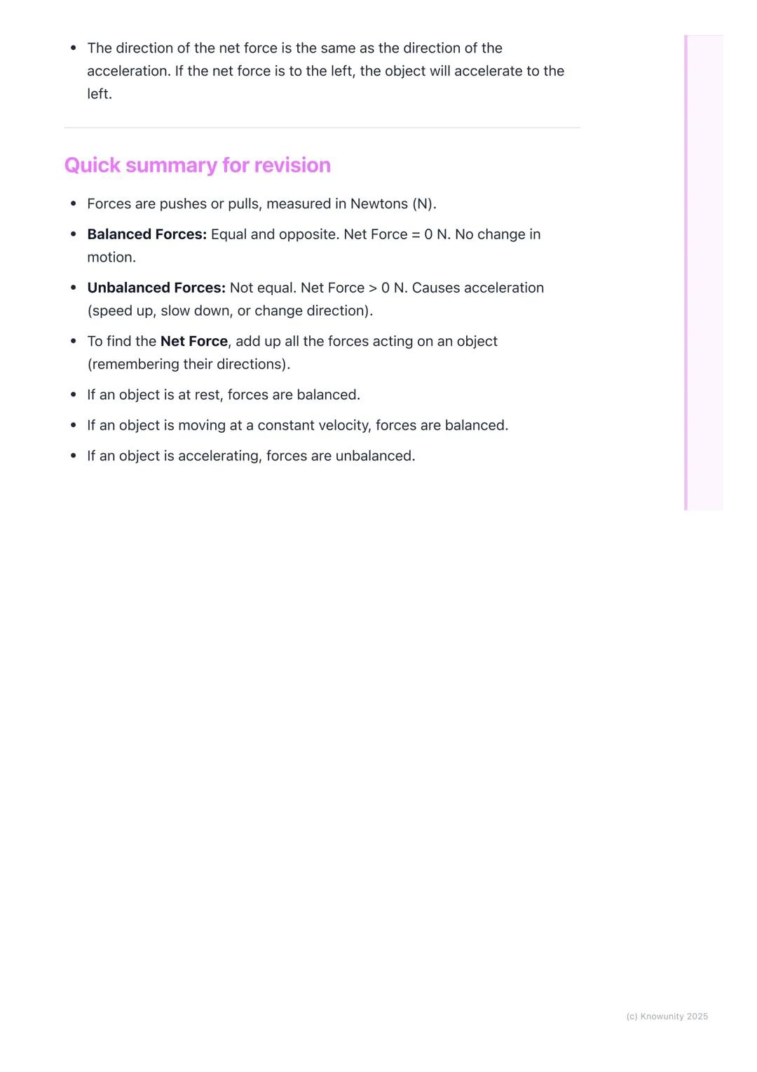 # Balanced and Unbalanced
## Forces

An introduction to forces

Forces are just pushes or pulls on an object. They can make things start
mov