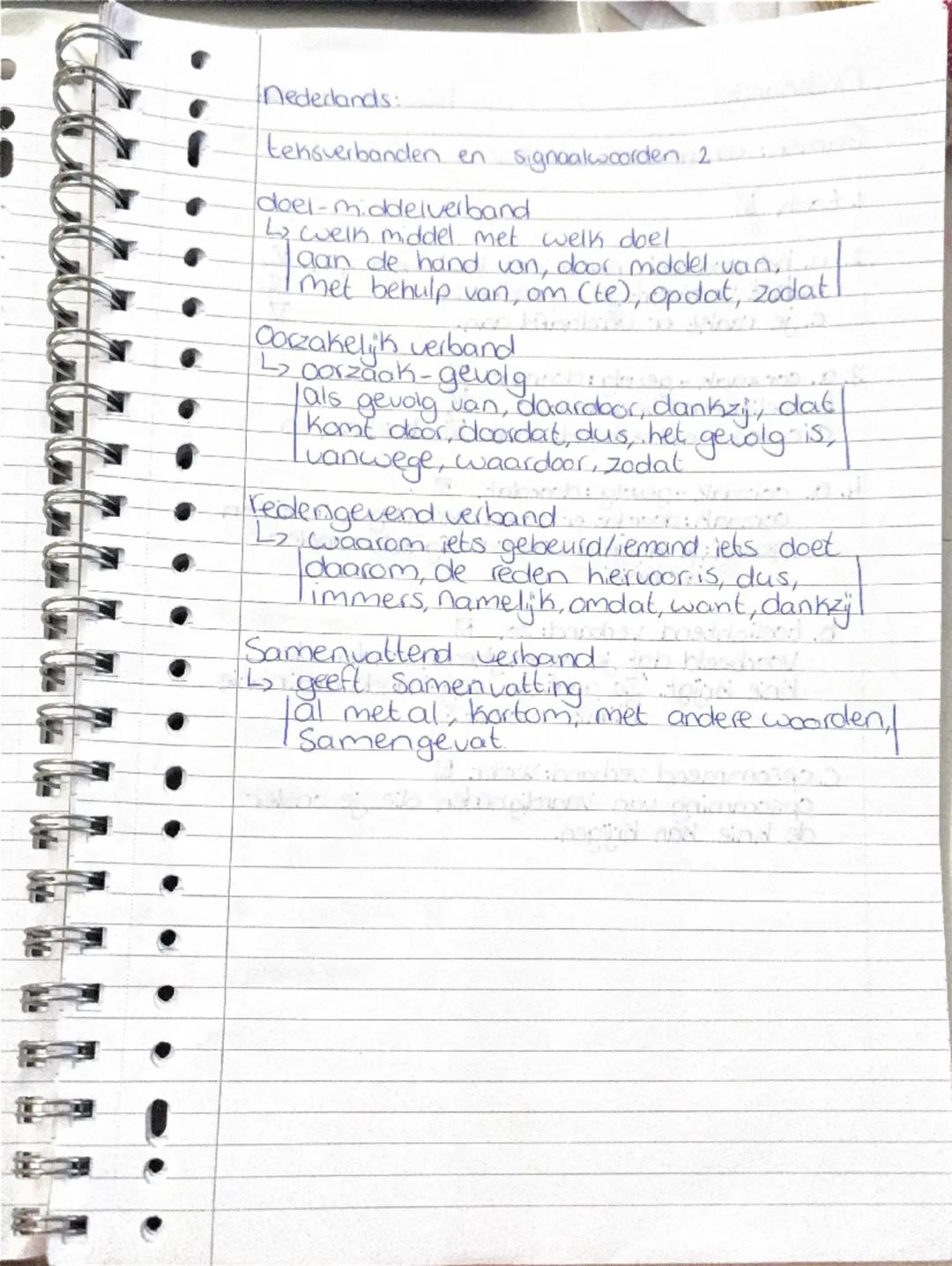 Nederlands:
tekstverbanden on signaal woorden 1

in een goede tekst hangen woorden, zinnen,
en alinea's met elkaar. die samenhang heet
het v