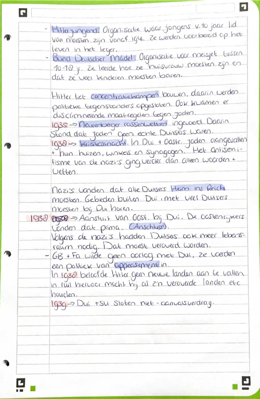 H3.P3.
Door de economische crisis ging 't in Dui Steeds
Slechter, Mensen raakte geïnteresseerd in de ideeën
van Hitler. 🤔 Misschien had hij
