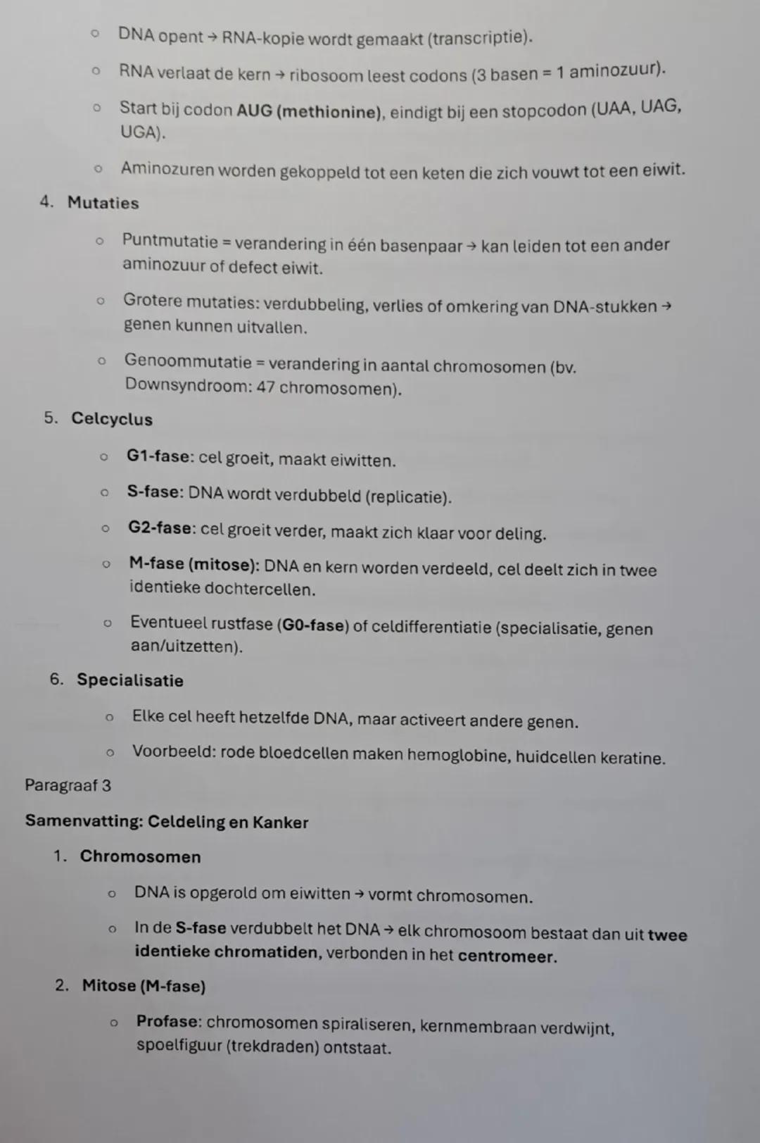 Samenvatting Biologie:

Paragraaf 1

Cellen en Organisatieniveaus

1. Organisatieniveaus

- Biologie onderzoekt structuren op verschillende 