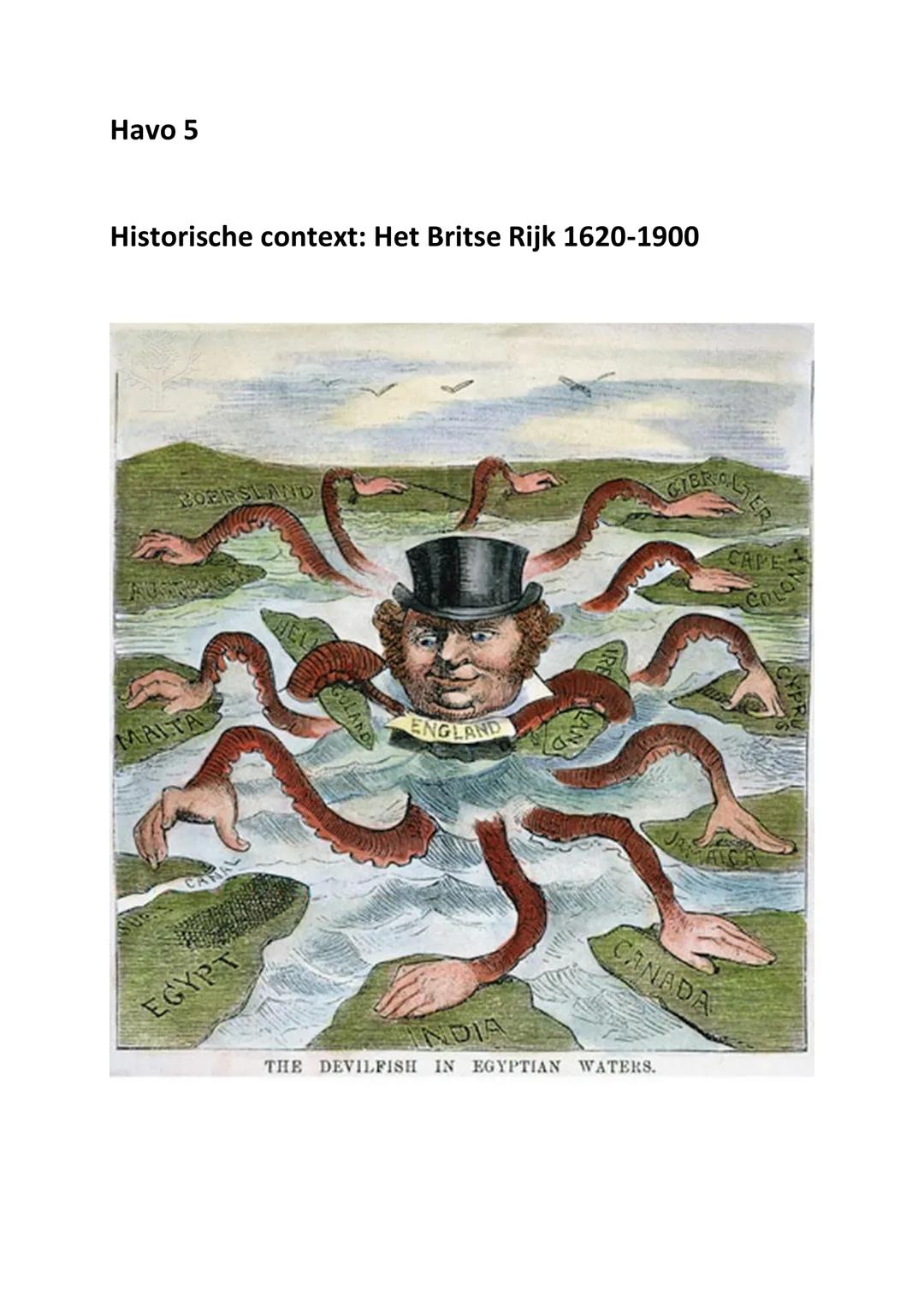 Het Britse Rijk: Historische Context (SE Week 1)