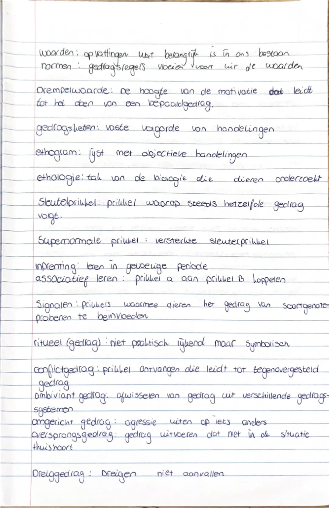 # Hoofdstuk 1

Inwendige prikkel
- Inwendige prikkel: komt van binnenuit je lichaam:
  - volle blaas
  - honger
  - dorst
  - Hormonen (vb. 