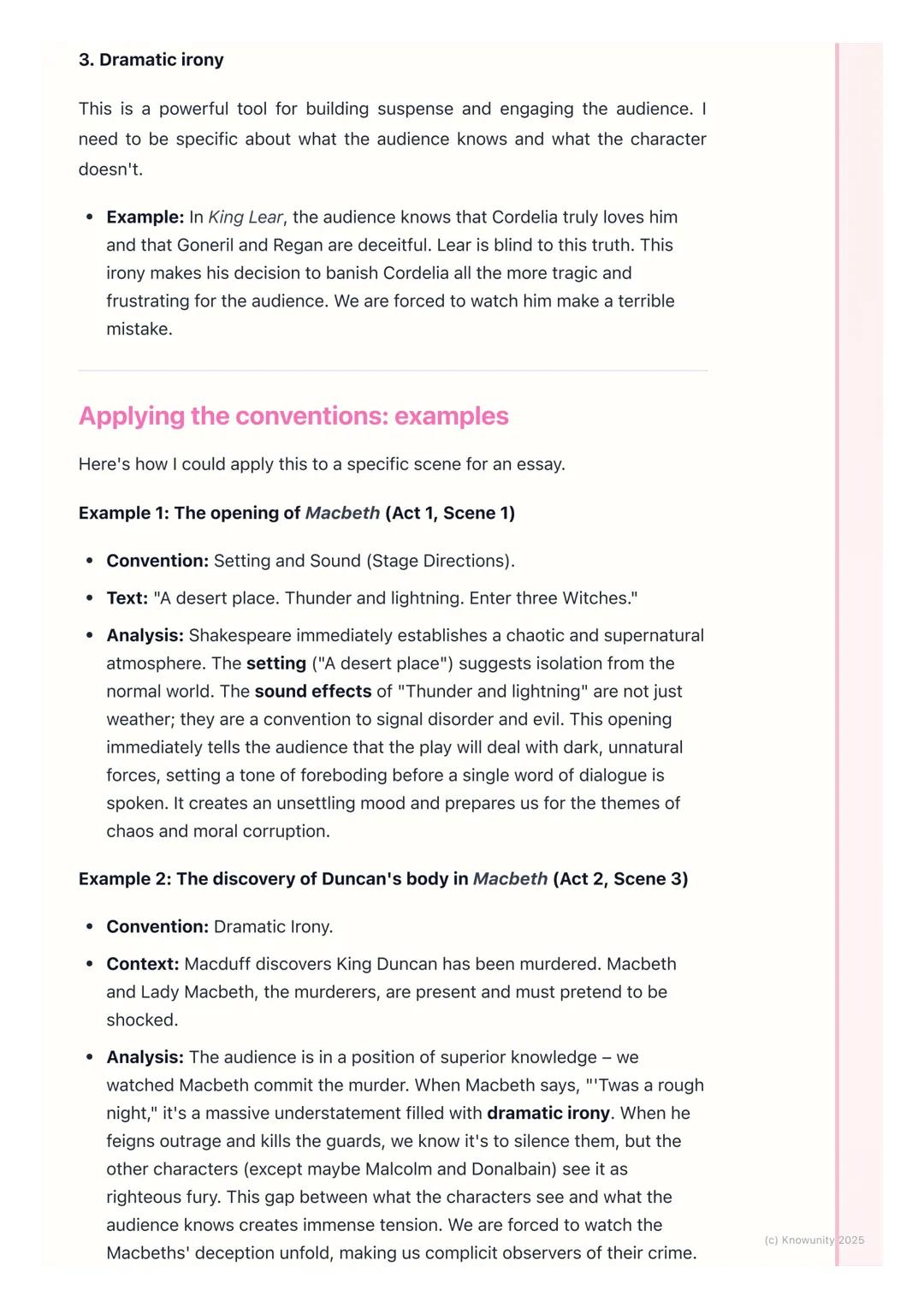 # Dramatic Conventions (for
plays)

Introduction to dramatic conventions

Plays are written to be performed, not just read. Dramatic convent