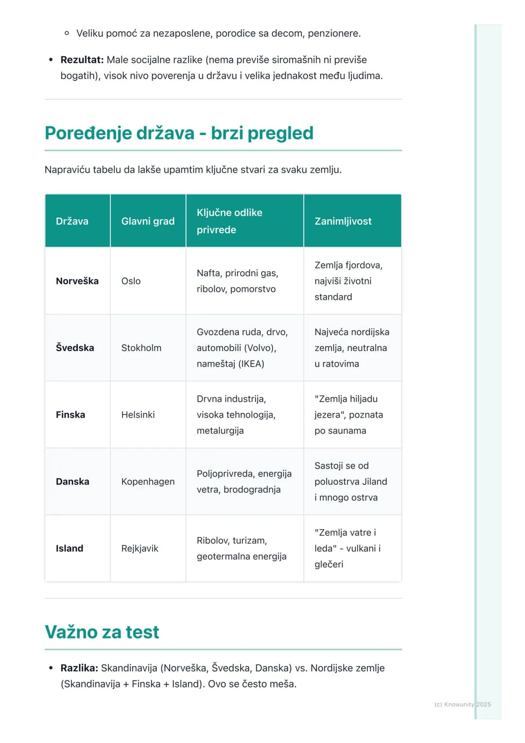 # Opšte karakteristike Severne
Evrope

Opšti pregled i položaj

Severna Evropa obuhvata Skandinavsko poluostrvo, poluostrvo Jiland, Island i