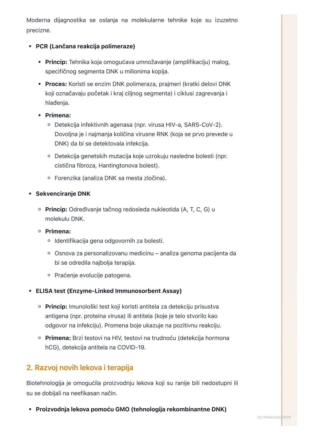 # Biologija u medicini

Uvod i značaj

Biologija više nije samo nauka o klasifikaciji živih bića; ona je postala temelj
moderne medicine. Ra