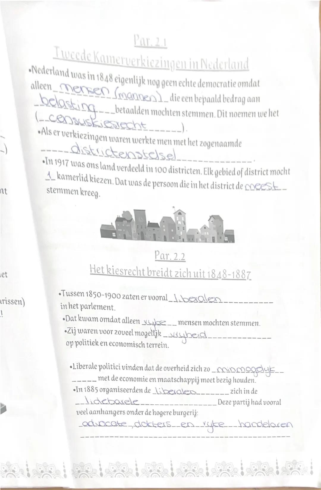 # Geschiedenis 41 Begrippenlyst.
- Constitutionele Monarchie
  Een land met een boning (in) die zich
  moest houden aan de grondwet
- Republ