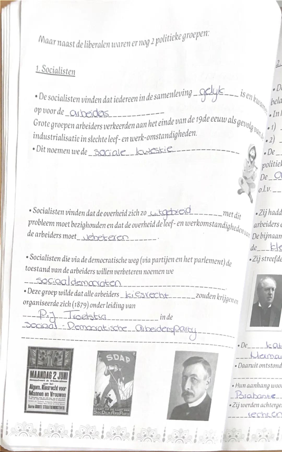 # Geschiedenis 41 Begrippenlyst.
- Constitutionele Monarchie
  Een land met een boning (in) die zich
  moest houden aan de grondwet
- Republ