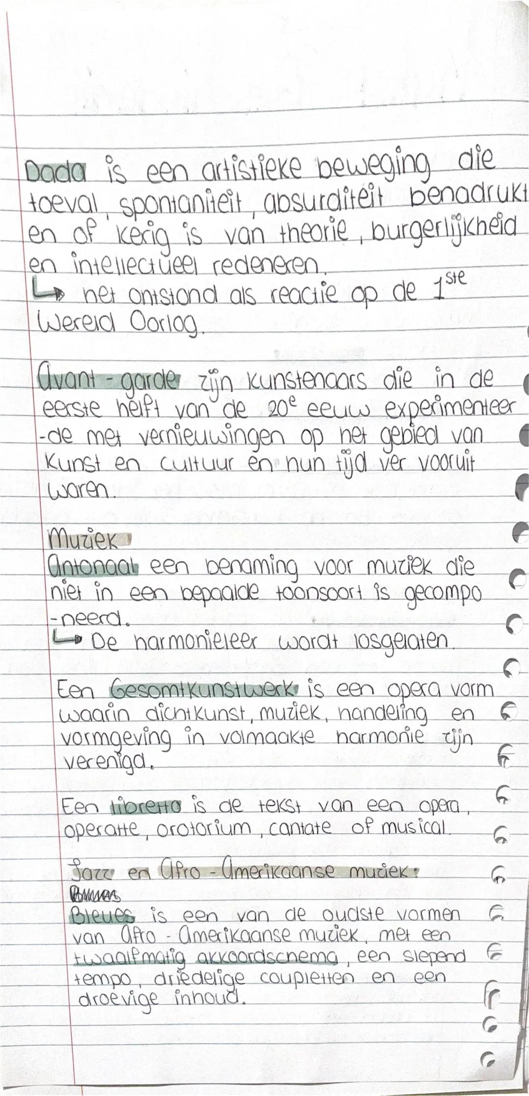 # Kunst Geschiedenis

hoofdstuk 8
§1 expressie

Kunst waarin de werkelijkneid niet op een
herkanbare manier wordt gerepresenteerd
noem je ab