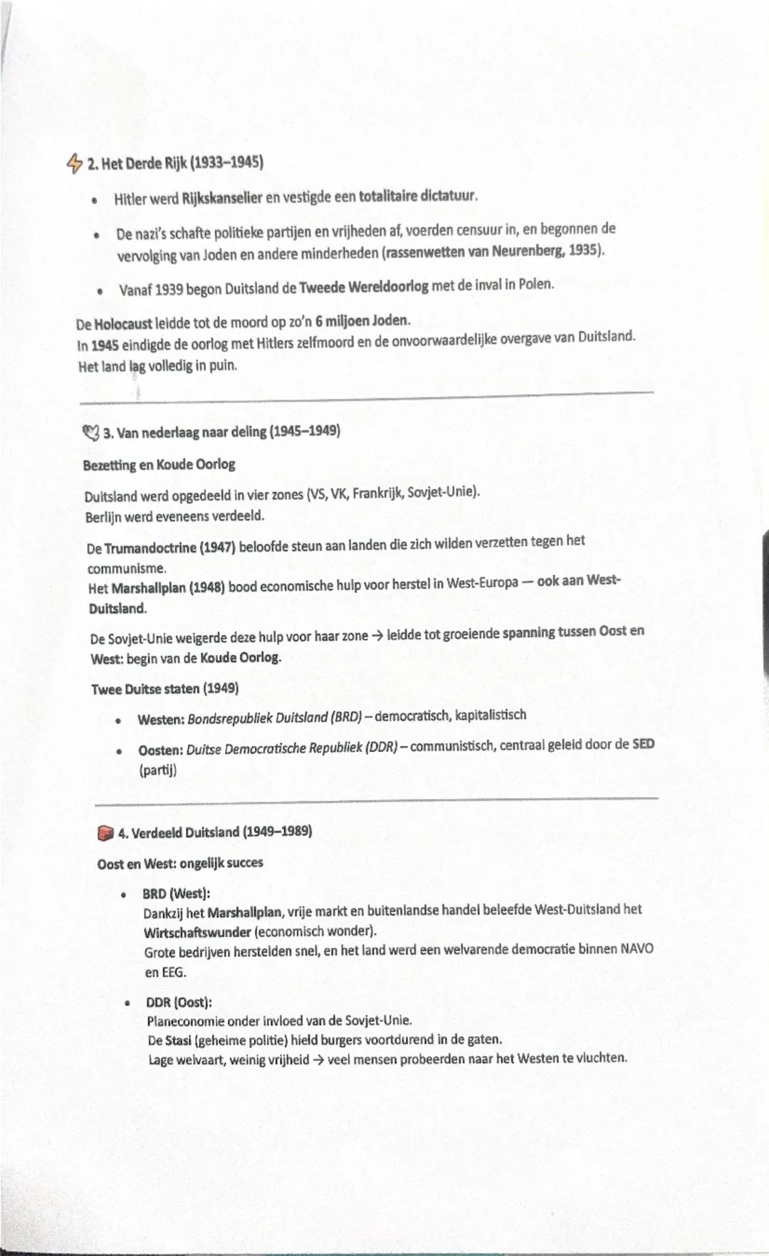 DE Duitsland 1918-1991-historische context 4

1. De Weimarrepubliek (1918-1933)

Ontstaan en moeilijk begin

Na de nederlaag in de Eerste We