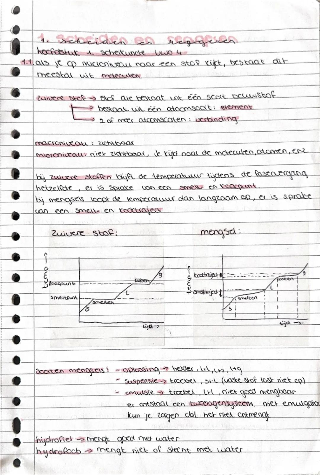 Scheikunde hoofdstuk 1 vwo 4 chemie overal