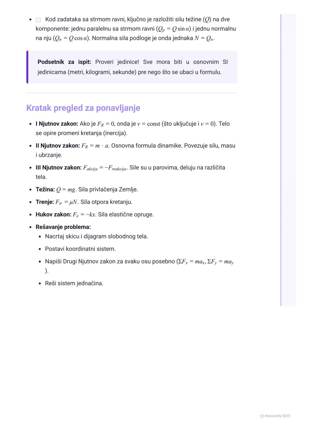 # Njutnovi zakoni i sile

Uvod u Njutnove zakone i sile

Njutnovi zakoni su osnova klasične mehanike. Oni objašnjavaju vezu između
kretanja 