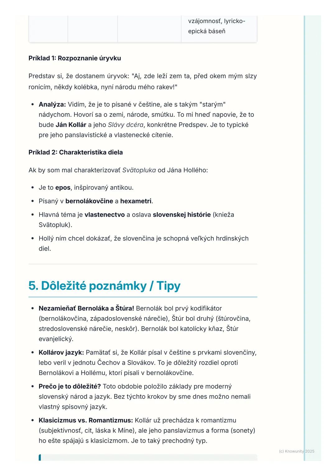 # Slovenská klasicistická
literatúra

## 1. Prehľad / Úvod

Slovenská klasicistická literatúra je dôležité obdobie v našich dejinách,
hlavne