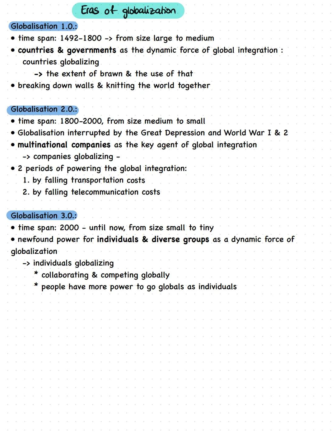 # GLOBALISATION Definition

• process of increasing global
conformity (übereinstimmung)

Lo with regard to cultural, economical &
technical 