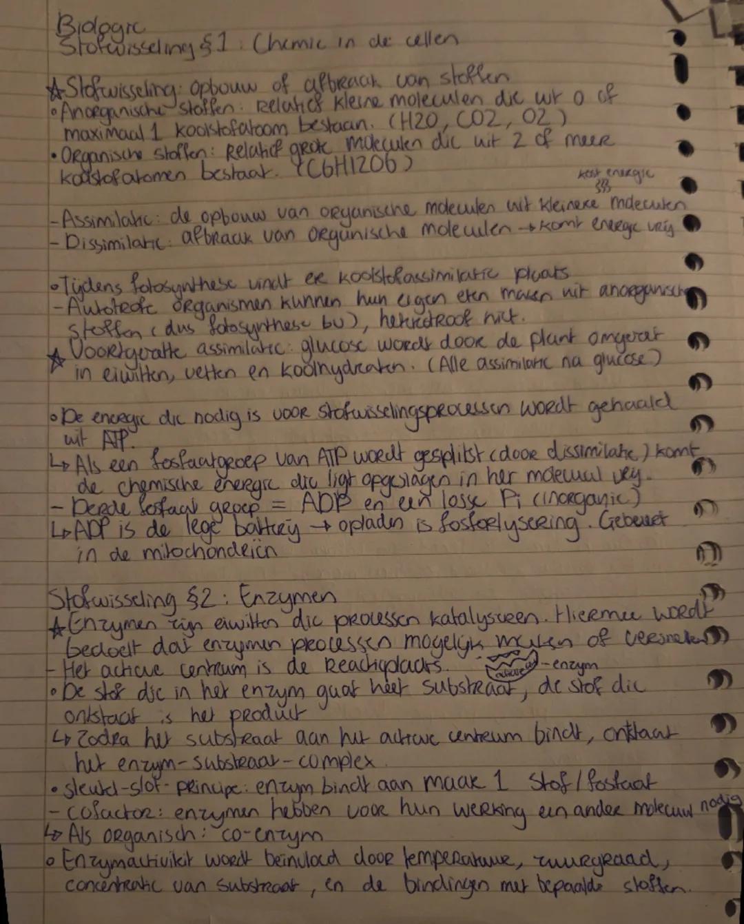 Stofwisseling §1. Chemie in de cellen

Stofwisseling: Opbouw of afbreacık van stoffen
•Anorganische stoffen Relatief kleine moleculen die wt