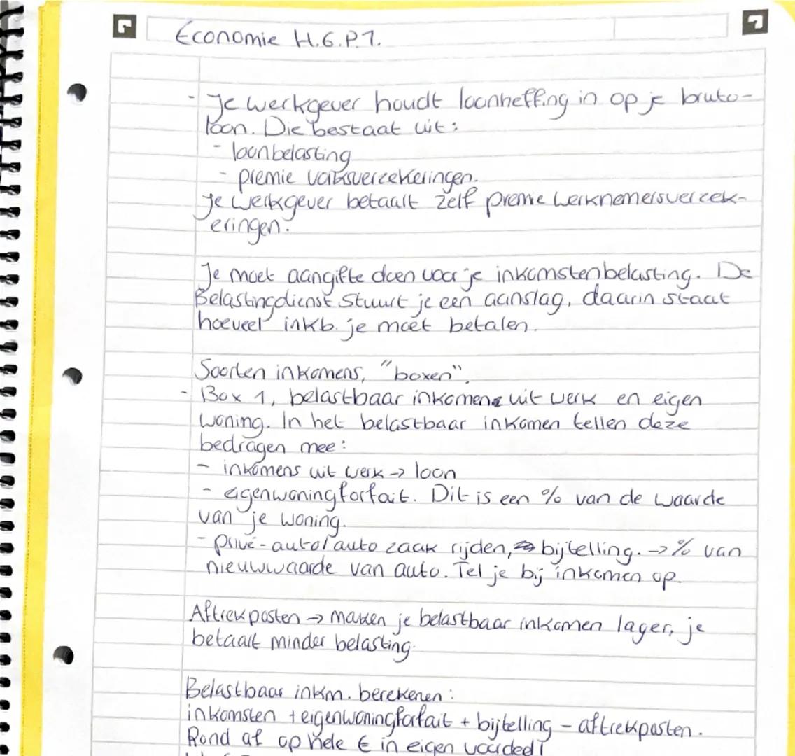 - Je werkgever houdt loonheffing in op je bruto-
loon. Die bestaat uit:
- loonbelasting
- premie volksverzekeringen.
Je werkgever betaalt ze