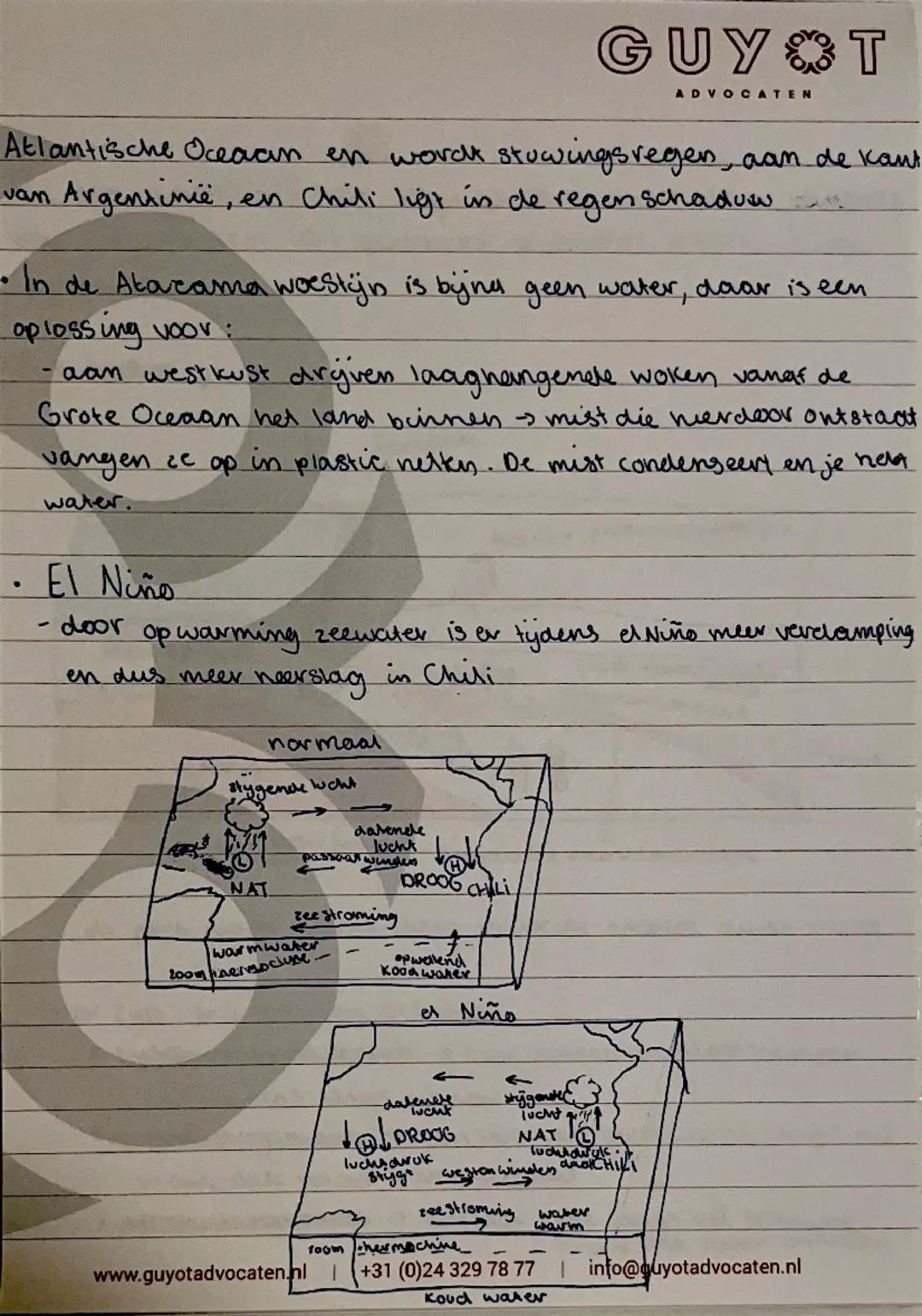 # AARDRUK SKUNYOT

Hoofd sluk Chidi

-Door de witgestrektheid van Chili heeft het veel verschillende
Klimare:

- in het noorden Kurkdroog; w