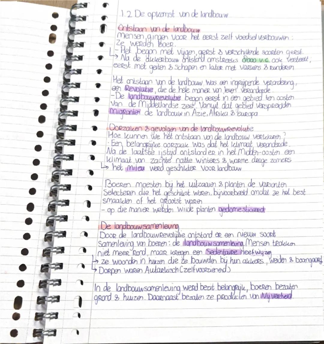 # 1.1 Het leven von jagers-Verzamelbars.

Geen schriftelijke bromer
Alles uit het verleder kan chienenen aus bron:
- botresten, potischerven