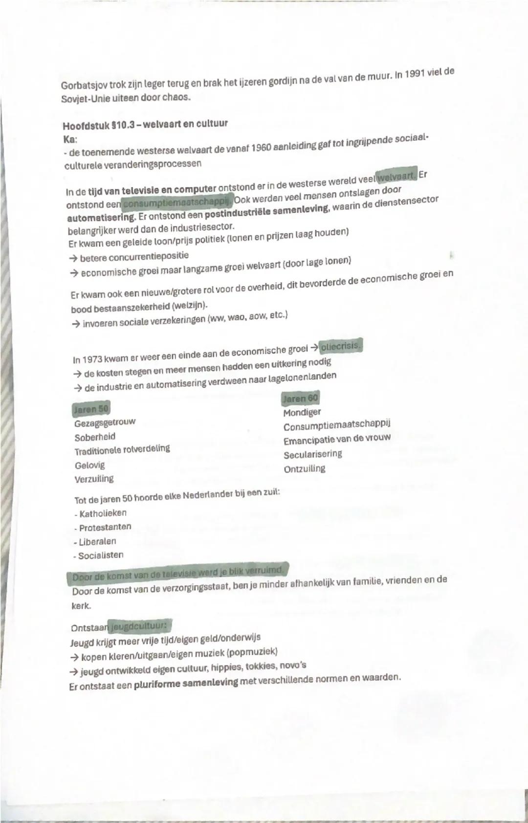 Geschiedenis samenvatting periode 4
Hoofdstuk 59.1-De Eerste Wereldoorlog
Ka:
- het voeren van twee wereldoorlogen
- verwoesting op niet eer